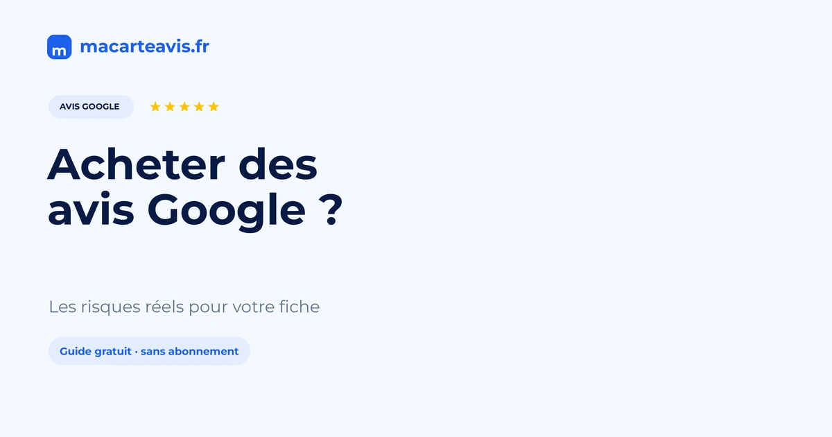 Acheter des avis Google : risques et alternatives légitimes Commerçant local refusant d'acheter des avis Google, carte NFC et téléphone sur le comptoir
