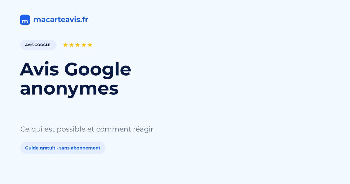 Réagir à un avis Google sans connaître l'auteur Commerçant lisant sur son téléphone un avis Google publié sous un pseudonyme