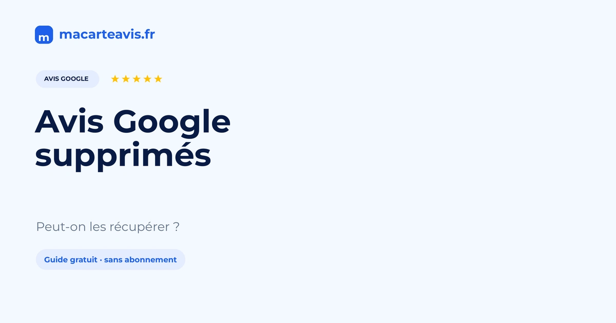 Commerçant et client cherchant à comprendre si un avis Google supprimé peut revenir