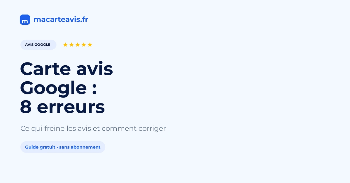 Erreurs fréquentes avec une carte avis Google Carte avis Google mal placée derrière un terminal de paiement sur un comptoir encombré