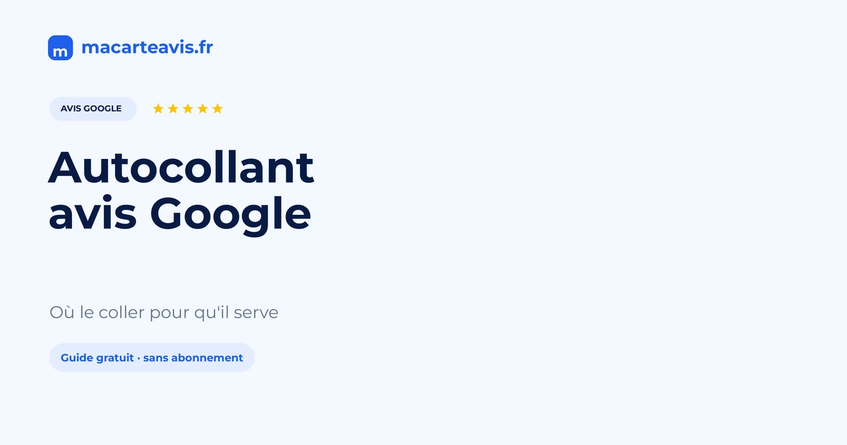 Autocollant avis Google : usages en boutique Autocollant avis Google avec QR collé près d'une caisse, téléphone prêt à scanner