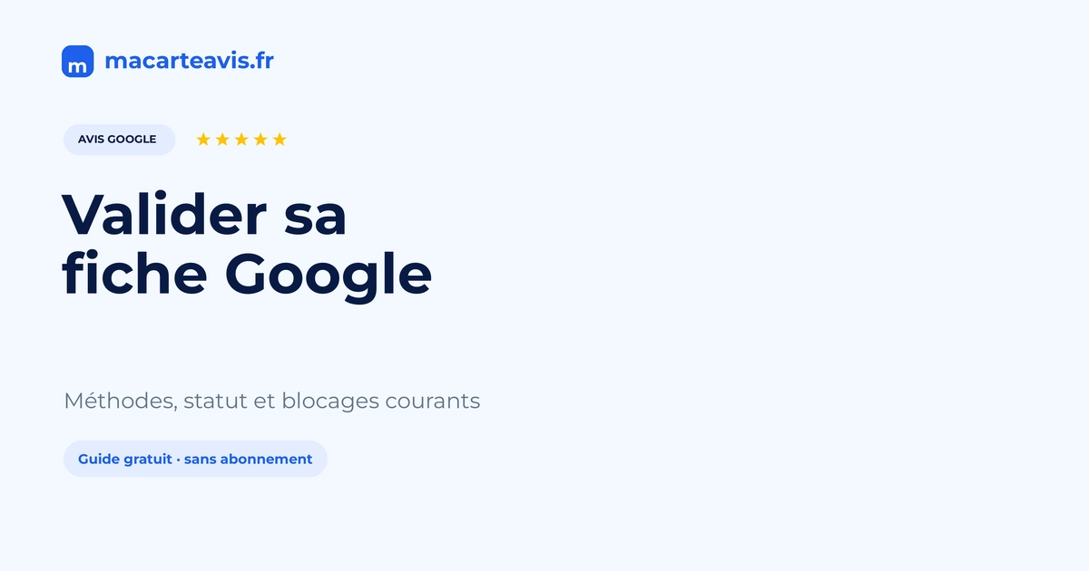Commerçant validant sa fiche Google Business Profile sur ordinateur